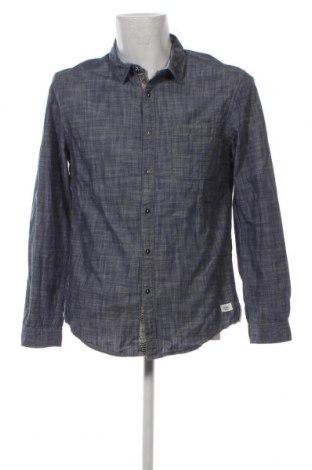 Ανδρικό πουκάμισο Edc By Esprit, Μέγεθος M, Χρώμα Γκρί, Τιμή 9,46 €