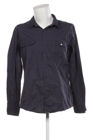 Ανδρικό πουκάμισο Edc By Esprit, Μέγεθος XL, Χρώμα Μπλέ, Τιμή 12,62 €