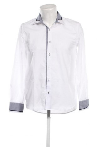 Ανδρικό πουκάμισο Ego, Μέγεθος M, Χρώμα Λευκό, Τιμή 8,97 €