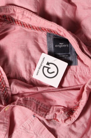 Ανδρικό πουκάμισο Engbers, Μέγεθος 4XL, Χρώμα Ρόζ , Τιμή 33,00 €