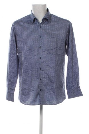 Ανδρικό πουκάμισο Eterna, Μέγεθος L, Χρώμα Μπλέ, Τιμή 33,00 €