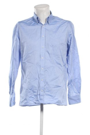 Ανδρικό πουκάμισο Eterna, Μέγεθος L, Χρώμα Μπλέ, Τιμή 30,96 €