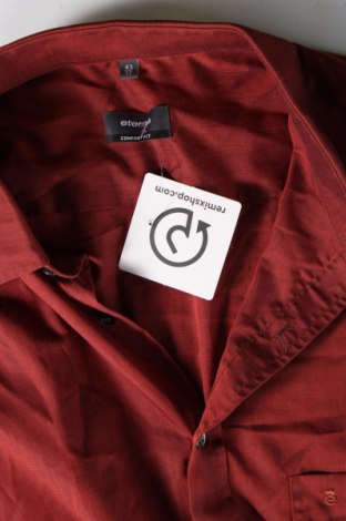 Ανδρικό πουκάμισο Eterna, Μέγεθος XL, Χρώμα Κόκκινο, Τιμή 31,98 €