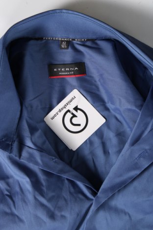 Ανδρικό πουκάμισο Eterna, Μέγεθος L, Χρώμα Μπλέ, Τιμή 31,98 €