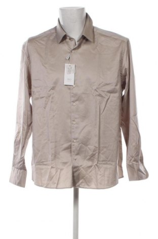 Ανδρικό πουκάμισο Eterna, Μέγεθος XL, Χρώμα  Μπέζ, Τιμή 58,17 €