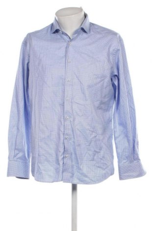 Ανδρικό πουκάμισο Eterna, Μέγεθος L, Χρώμα Μπλέ, Τιμή 15,99 €