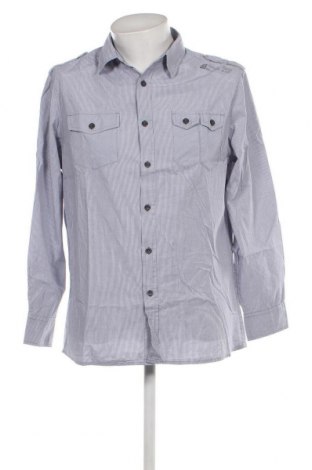 Ανδρικό πουκάμισο F&F, Μέγεθος L, Χρώμα Μπλέ, Τιμή 8,90 €