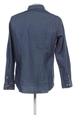 Ανδρικό πουκάμισο Faconnable, Μέγεθος M, Χρώμα Μπλέ, Τιμή 108,00 €