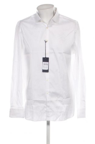 Мъжка риза Faconnable, Размер XXL, Цвят Бял, Цена 181,44 лв.