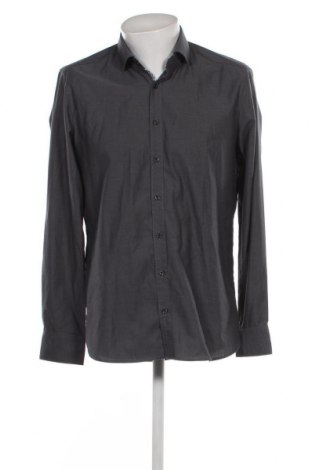 Ανδρικό πουκάμισο Finshley&Harding, Μέγεθος L, Χρώμα Γκρί, Τιμή 5,22 €