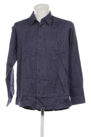 Ανδρικό πουκάμισο Flagship, Μέγεθος L, Χρώμα Μπλέ, Τιμή 6,01 €
