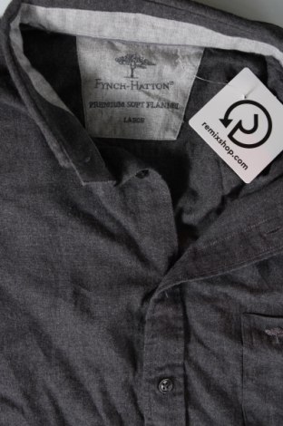 Ανδρικό πουκάμισο Fynch-Hatton, Μέγεθος L, Χρώμα Γκρί, Τιμή 13,61 €