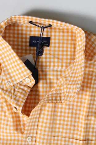 Ανδρικό πουκάμισο Gant, Μέγεθος L, Χρώμα Κίτρινο, Τιμή 49,79 €