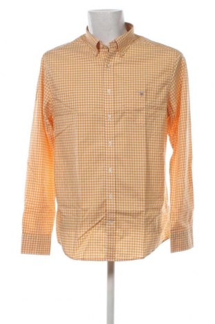 Herrenhemd Gant, Größe L, Farbe Gelb, Preis 49,79 €