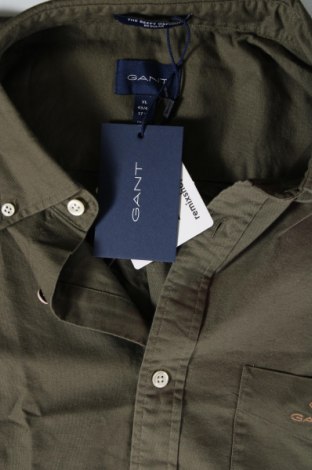 Ανδρικό πουκάμισο Gant, Μέγεθος XL, Χρώμα Πράσινο, Τιμή 78,01 €