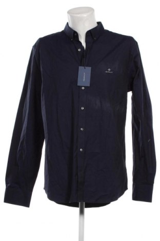 Ανδρικό πουκάμισο Gant, Μέγεθος XXL, Χρώμα Μπλέ, Τιμή 70,54 €