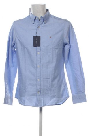 Ανδρικό πουκάμισο Gant, Μέγεθος L, Χρώμα Μπλέ, Τιμή 49,79 €
