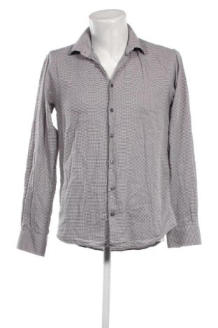 Мъжка риза Gino Marcello, Размер M, Цвят Сив, Цена 6,75 лв.