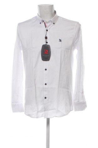 Мъжка риза Giorgio Di Mare, Размер L, Цвят Бял, Цена 91,77 лв.