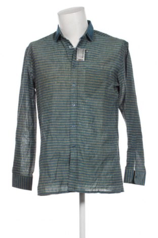 Ανδρικό πουκάμισο Gloriette, Μέγεθος M, Χρώμα Μπλέ, Τιμή 7,36 €