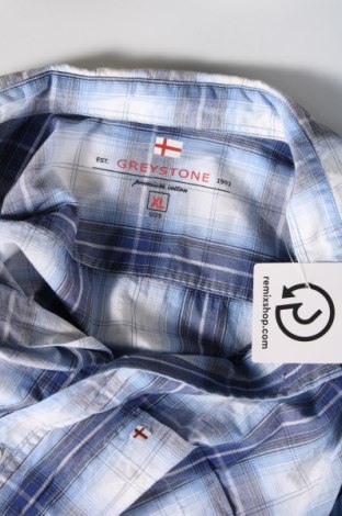 Herrenhemd Greystone, Größe XL, Farbe Mehrfarbig, Preis € 4,64