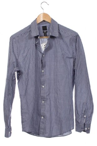 Мъжка риза H&M, Размер M, Цвят Син, Цена 8,70 лв.