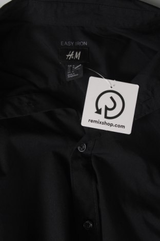 Ανδρικό πουκάμισο H&M, Μέγεθος M, Χρώμα Μαύρο, Τιμή 8,07 €