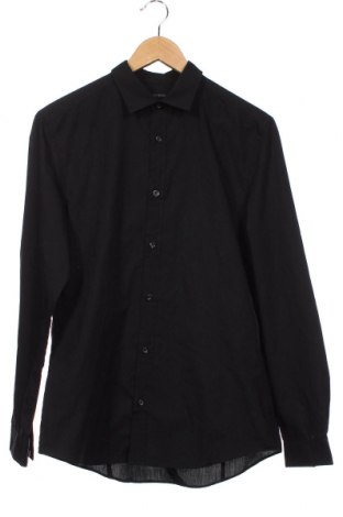 Мъжка риза H&M, Размер M, Цвят Черен, Цена 11,60 лв.