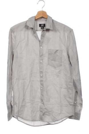 Ανδρικό πουκάμισο H&M, Μέγεθος XS, Χρώμα Γκρί, Τιμή 2,69 €