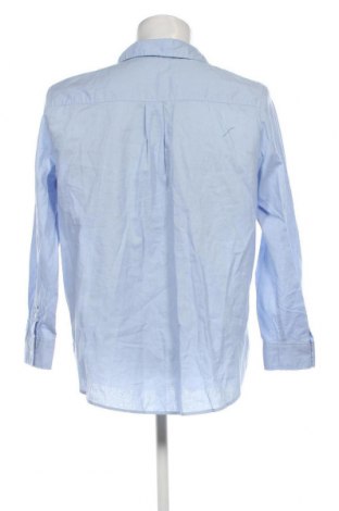 Мъжка риза H&M, Размер L, Цвят Син, Цена 17,40 лв.