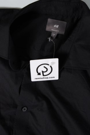 Ανδρικό πουκάμισο H&M, Μέγεθος L, Χρώμα Μαύρο, Τιμή 17,94 €