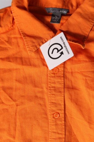 Мъжка риза H&M, Размер XL, Цвят Оранжев, Цена 29,00 лв.