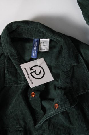 Herrenhemd H&M Divided, Größe M, Farbe Grün, Preis 10,09 €