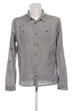 Мъжка риза H&M Divided, Размер XL, Цвят Сив, Цена 8,80 лв.