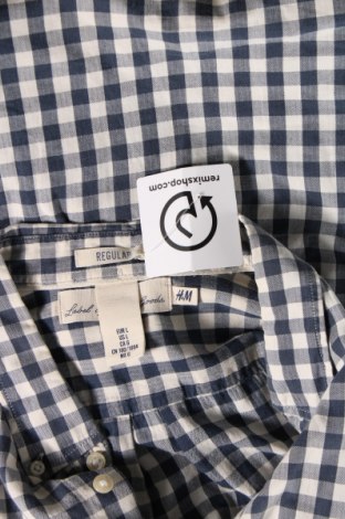Ανδρικό πουκάμισο H&M L.O.G.G., Μέγεθος L, Χρώμα Πολύχρωμο, Τιμή 9,69 €