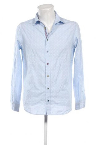 Ανδρικό πουκάμισο Havana & Co, Μέγεθος L, Χρώμα Μπλέ, Τιμή 10,76 €