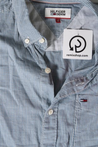 Ανδρικό πουκάμισο Hilfiger Denim, Μέγεθος M, Χρώμα Μπλέ, Τιμή 38,50 €