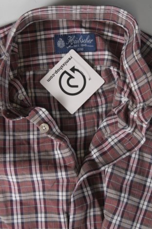 Ανδρικό πουκάμισο Hubscher, Μέγεθος S, Χρώμα Πολύχρωμο, Τιμή 4,27 €