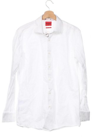 Ανδρικό πουκάμισο Hugo Boss, Μέγεθος L, Χρώμα Λευκό, Τιμή 101,32 €