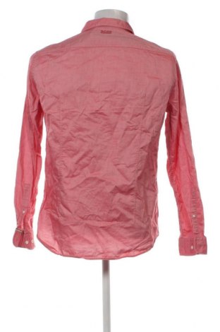 Ανδρικό πουκάμισο Hugo Boss, Μέγεθος L, Χρώμα Κόκκινο, Τιμή 67,45 €