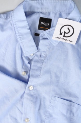 Мъжка риза Hugo Boss, Размер S, Цвят Син, Цена 53,36 лв.