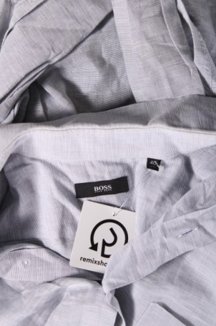 Мъжка риза Hugo Boss, Размер M, Цвят Сив, Цена 77,05 лв.