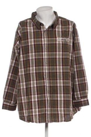 Ανδρικό πουκάμισο Identic, Μέγεθος 5XL, Χρώμα Πολύχρωμο, Τιμή 17,40 €
