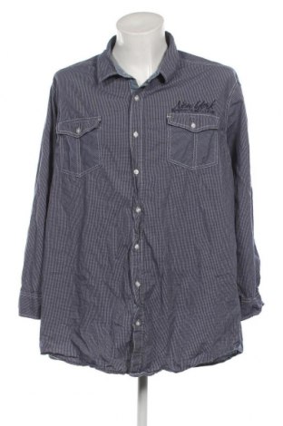 Ανδρικό πουκάμισο Identic, Μέγεθος 3XL, Χρώμα Μπλέ, Τιμή 17,40 €