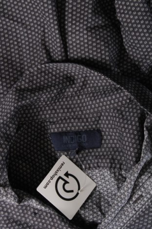 Herrenhemd Indigo, Größe S, Farbe Blau, Preis 5,01 €