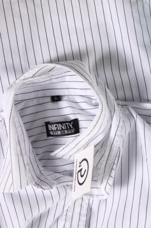 Ανδρικό πουκάμισο Infinity, Μέγεθος S, Χρώμα Λευκό, Τιμή 17,94 €