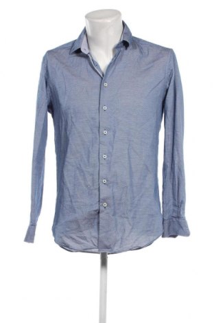 Ανδρικό πουκάμισο J.t. Ascott, Μέγεθος M, Χρώμα Μπλέ, Τιμή 10,89 €