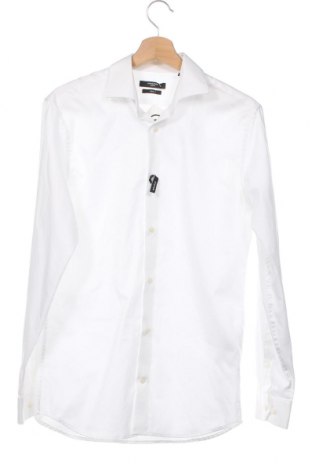 Ανδρικό πουκάμισο Jack & Jones, Μέγεθος S, Χρώμα Λευκό, Τιμή 17,86 €
