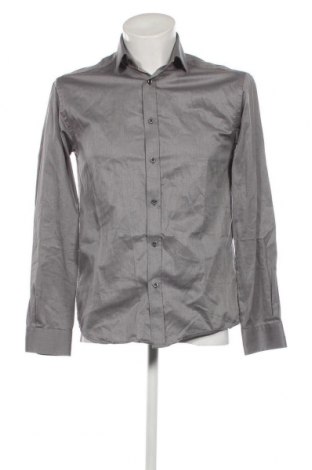 Ανδρικό πουκάμισο Jack & Jones, Μέγεθος M, Χρώμα Γκρί, Τιμή 8,50 €
