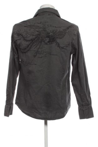 Ανδρικό πουκάμισο Jack & Jones, Μέγεθος L, Χρώμα Γκρί, Τιμή 24,42 €